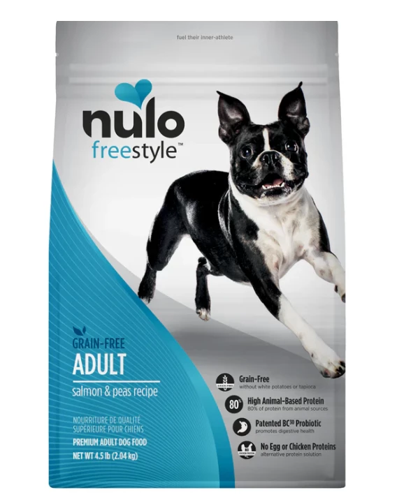 Nulo Freestyle Grain-Free dog food for French Bulldogs
