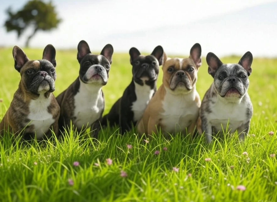 Popular Coat Colors of French Bulldogs