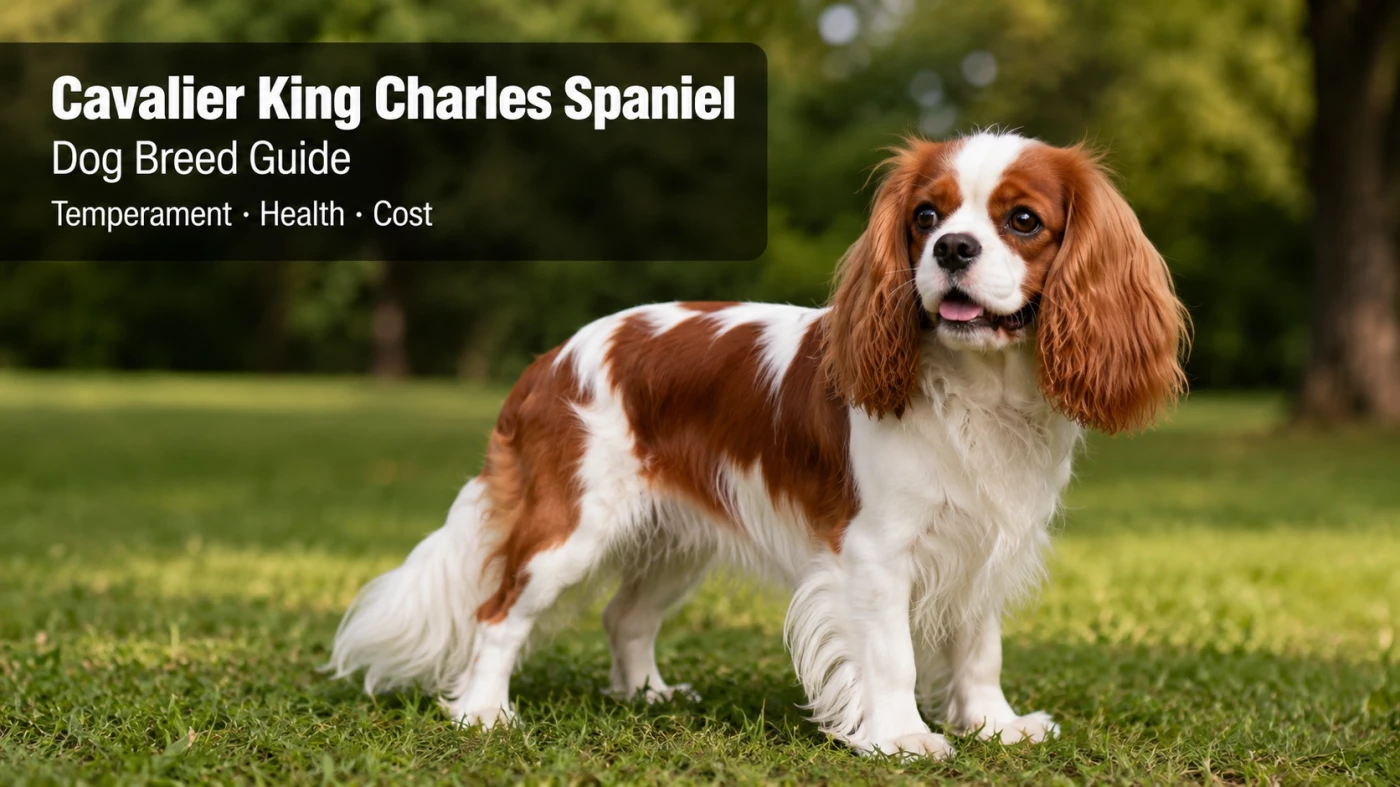 Cavalier King Charles Spaniel Dog Breed Guide: Temperament, Health &amp; Cost