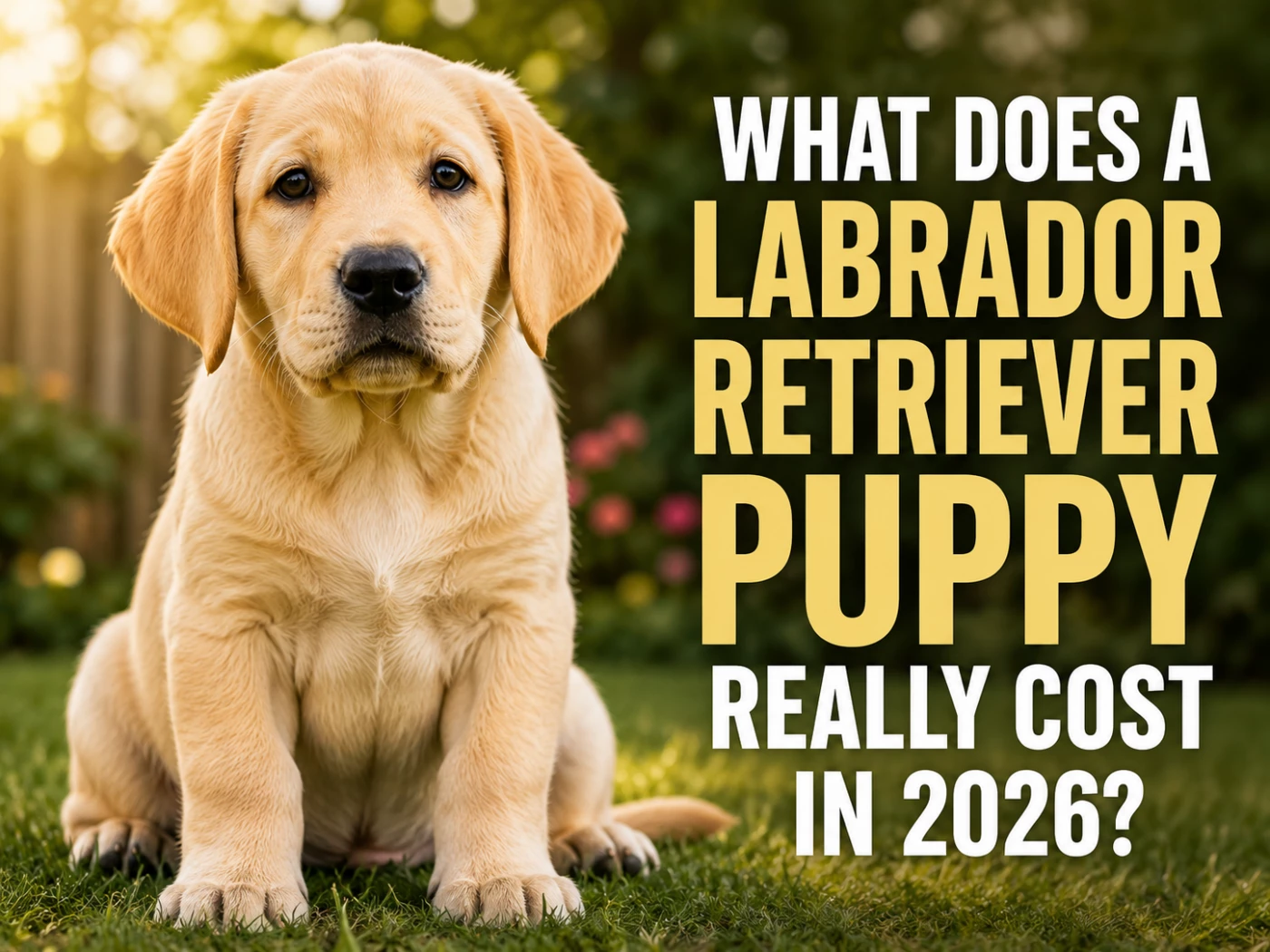 What Does a Labrador Retriever Puppy Really Cost in 2026?