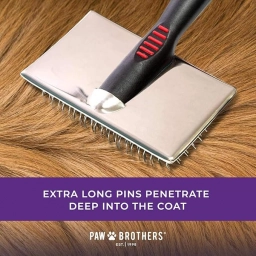 Paw Brothers Professional Grade Extra Long Slicker Brush - Ergonomic H  puppies for sale