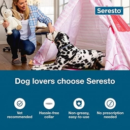 Seresto Large Dog Vet-Recommended Flea & Tick Treatment & Prevention C