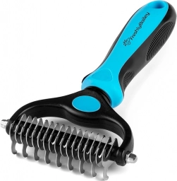 Dematting and Deshedding Comb for Dogs and Cats Grooming Tool - Mat Re  puppies for sale