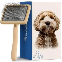 Doodle Slicker Dog Brush For Pet Grooming - Perfect For Goldendoodle &  puppies for sale