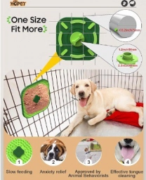HOPET Licking Mat for Dogs Crate, Interactive Large 7.1