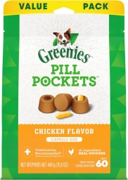 Greenies Pill Pockets for Dogs Capsule Size Natural Soft Dog Treats Ch  puppies for sale