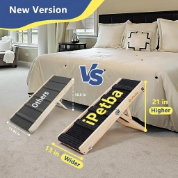 Dog Ramp for Bed, Upgraded 2.0 Version, Pet Dog Ramp for Couch, Pet Ra