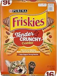 Purina Friskies Dry Cat Food, Tender & Crunchy Combo - 16 lb. Bag  puppies for sale